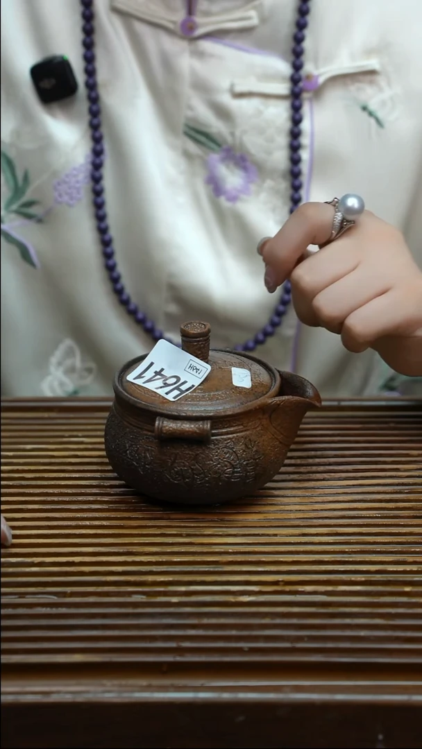 万古烧粗陶手工茶具