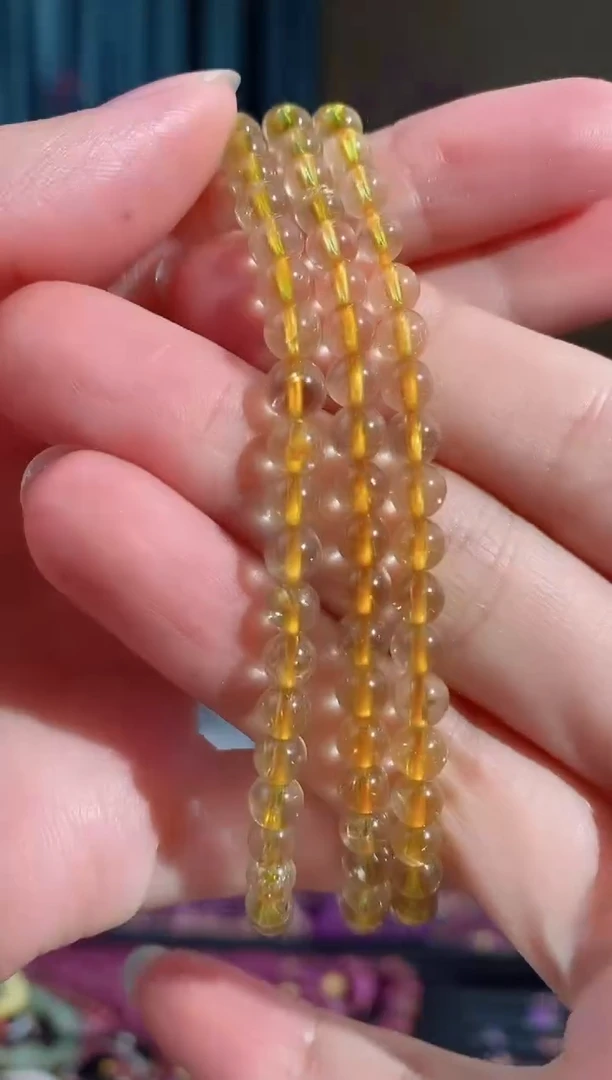 手串未镶嵌水晶232金发晶