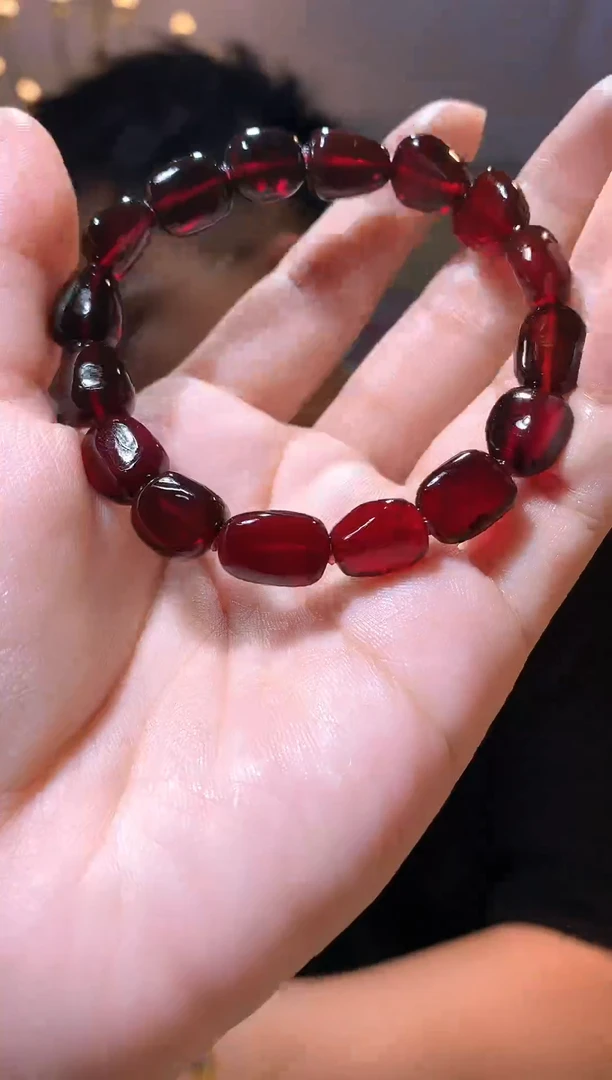 手串琥珀未镶嵌老王严选