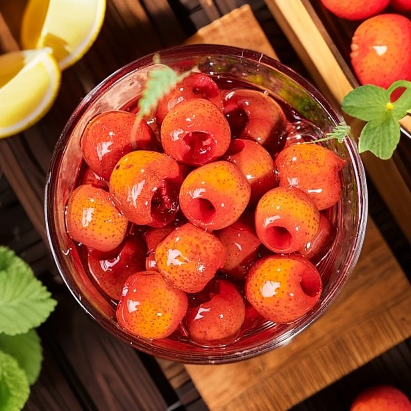 盛东盛东冰糖山楂罐头828g*2瓶新鲜山楂烘焙水果罐头两罐装包邮