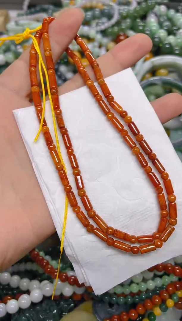 颈饰未镶嵌翡翠4MM