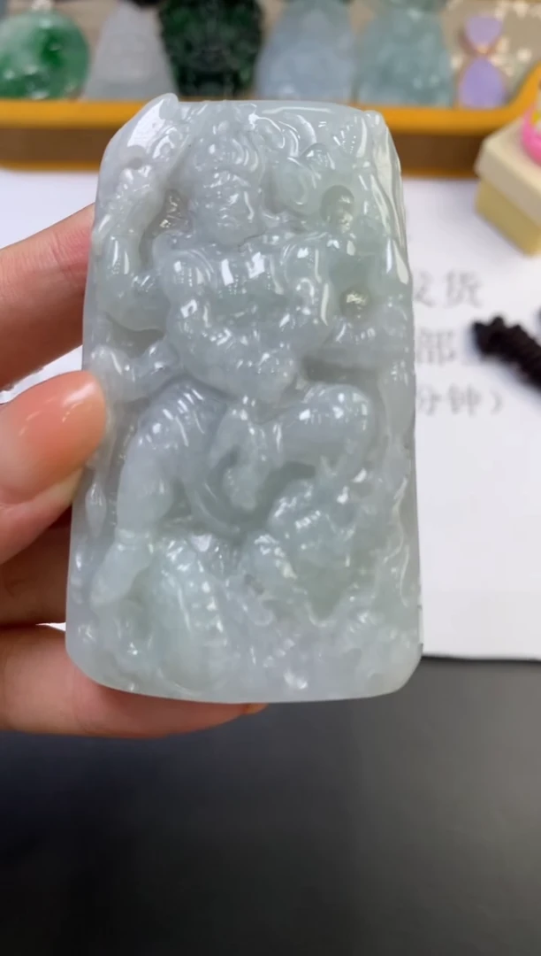 未镶嵌挂件翡翠302626    多人