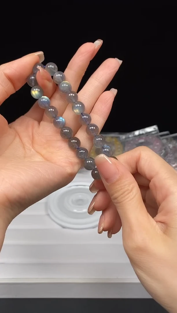 未镶嵌手链长石多样性发其一；编号132