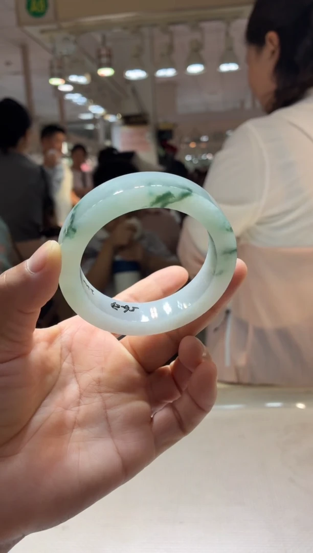 未镶嵌手镯定制翡翠56-57圈