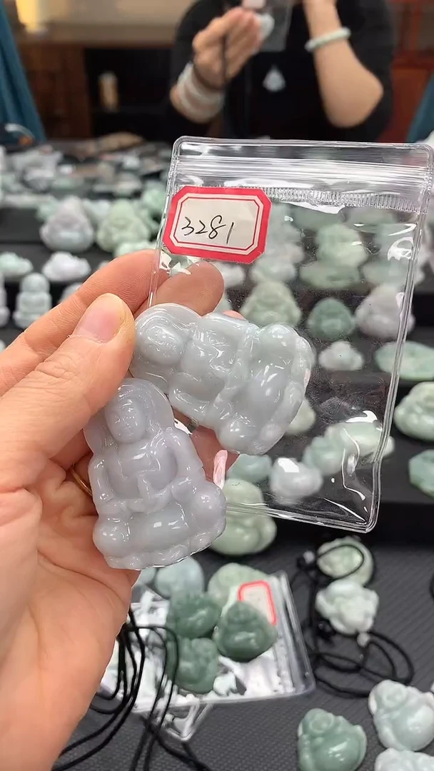 颈饰未镶嵌翡翠观音3281多样性发一件