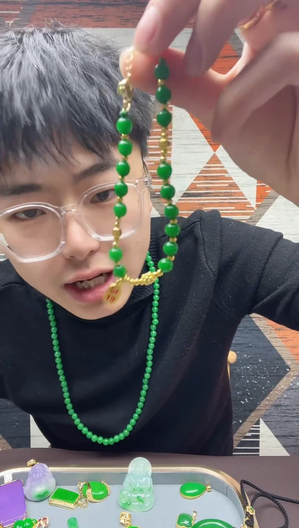 【闪购商品】翡翠手链未镶嵌010翡翠圆珠手链