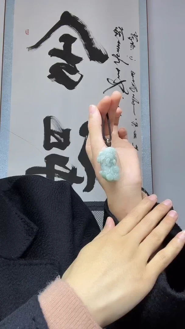 颈饰未镶嵌翡翠貔貅