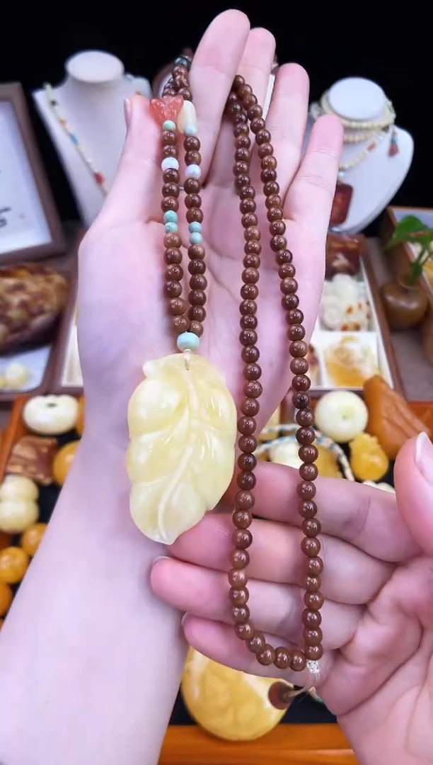 琥珀未镶嵌珠宝奇石柒月
