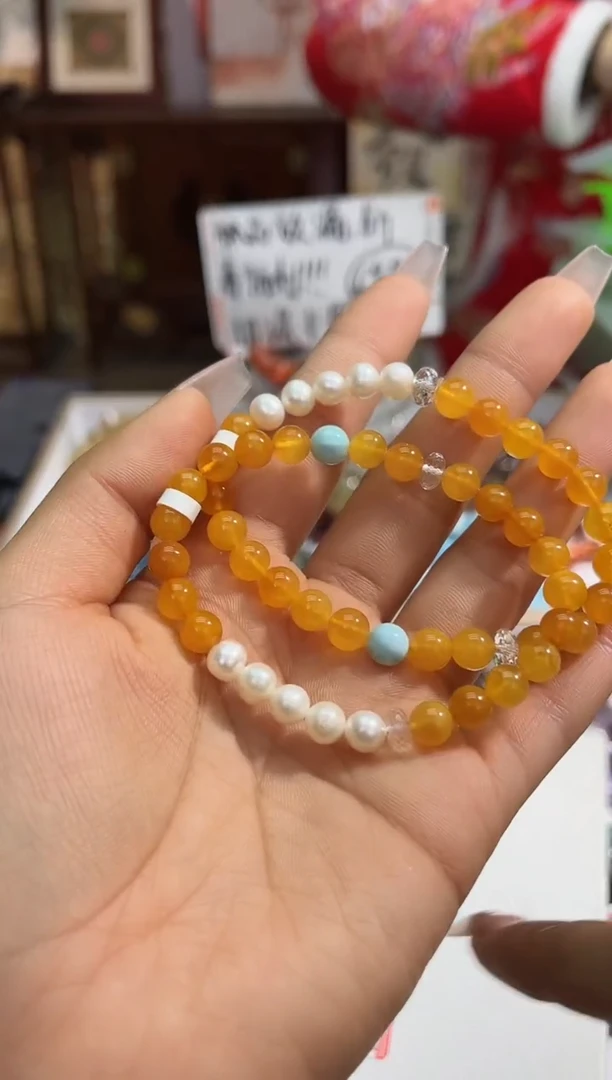 【闪购商品】蜜蜡手链未镶嵌26多样性发其一/6+