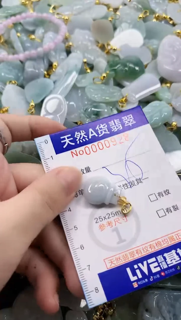 颈饰未镶嵌翡翠天然A货翡翠