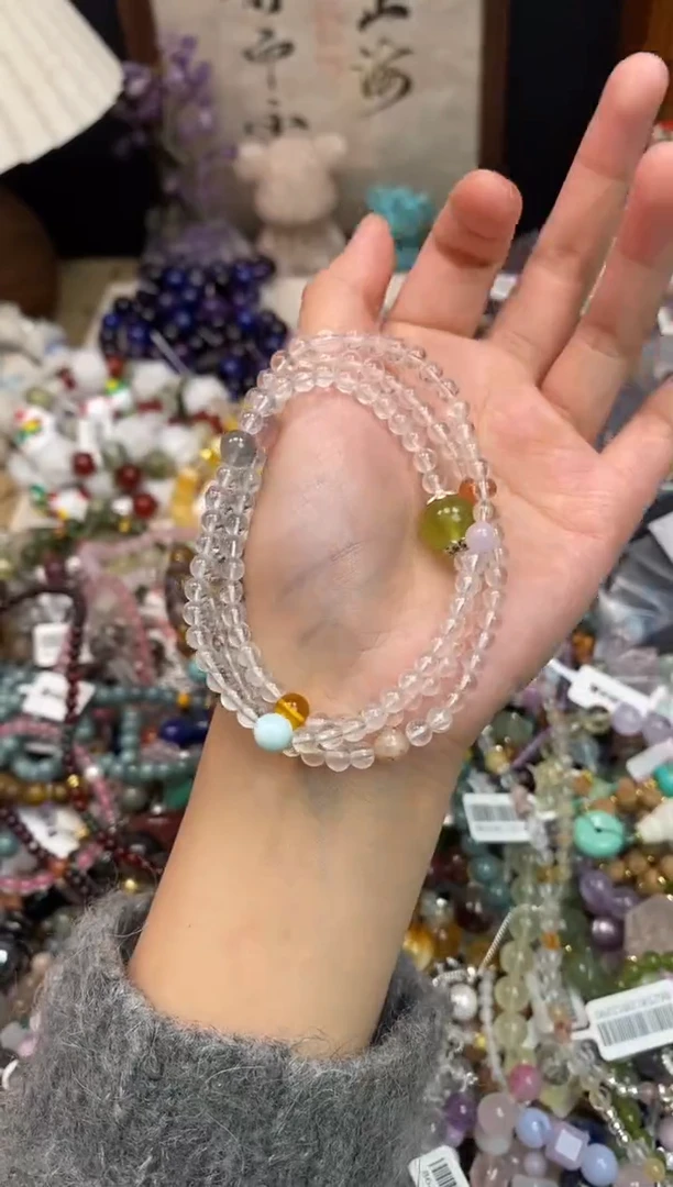 未镶嵌手链水晶343