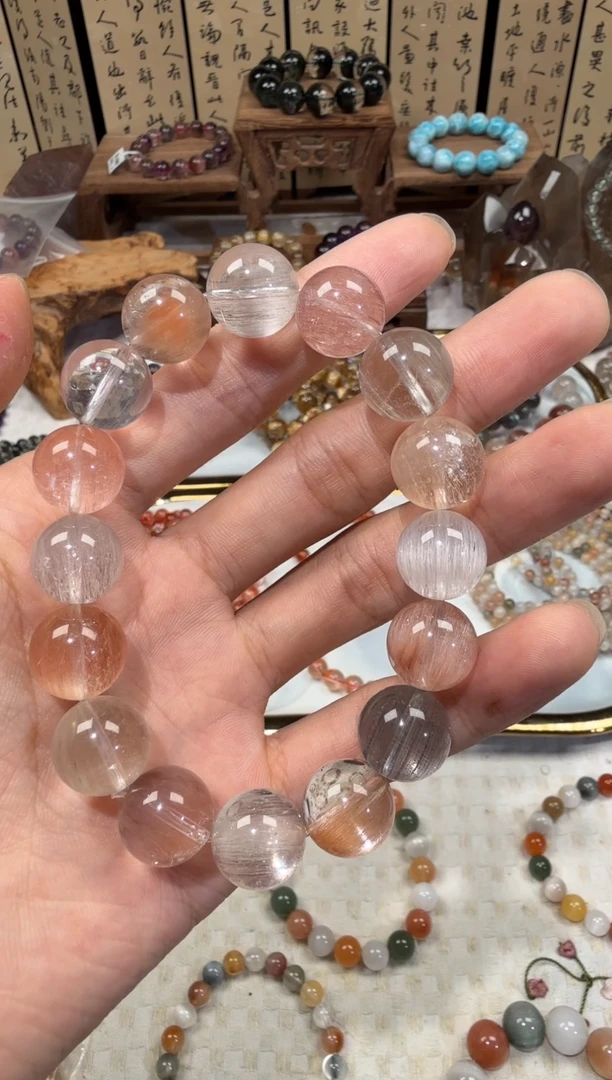 未镶嵌手串水晶醉**漓SJ-110兔毛