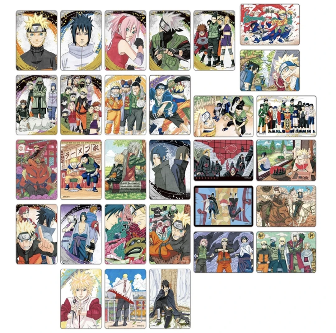 【火影忍者】火影js原画冰箱贴 闪卡【盲盒拆卡】