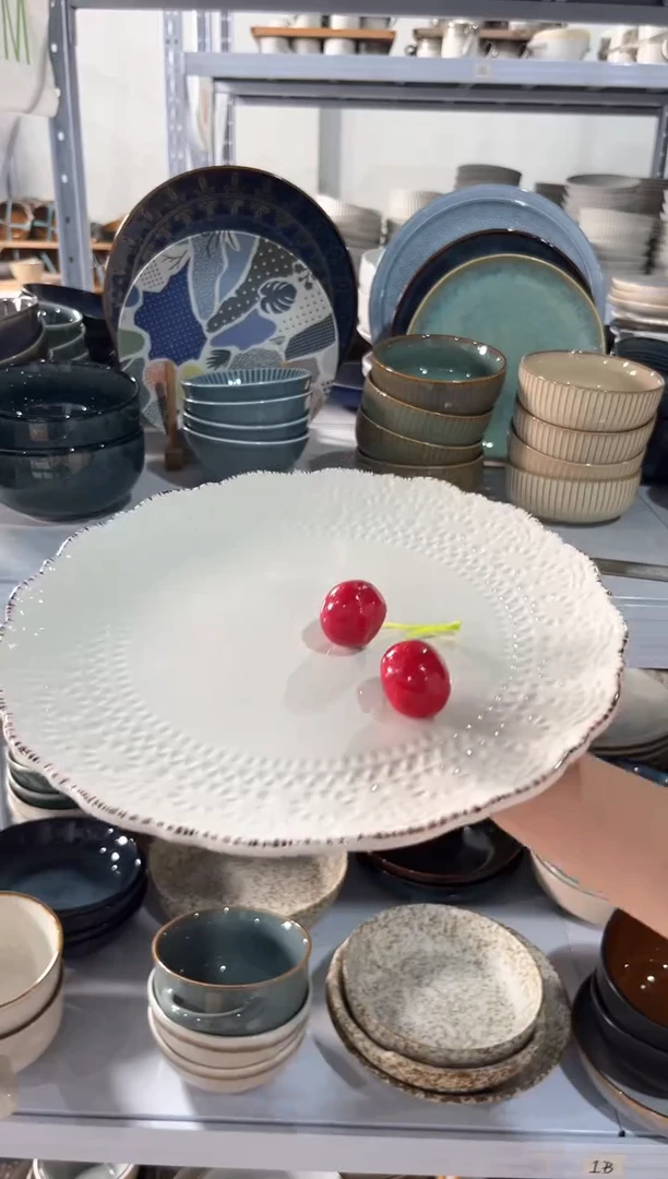 瓷片外贸尾货瑕疵满20包邮X G5D大盘