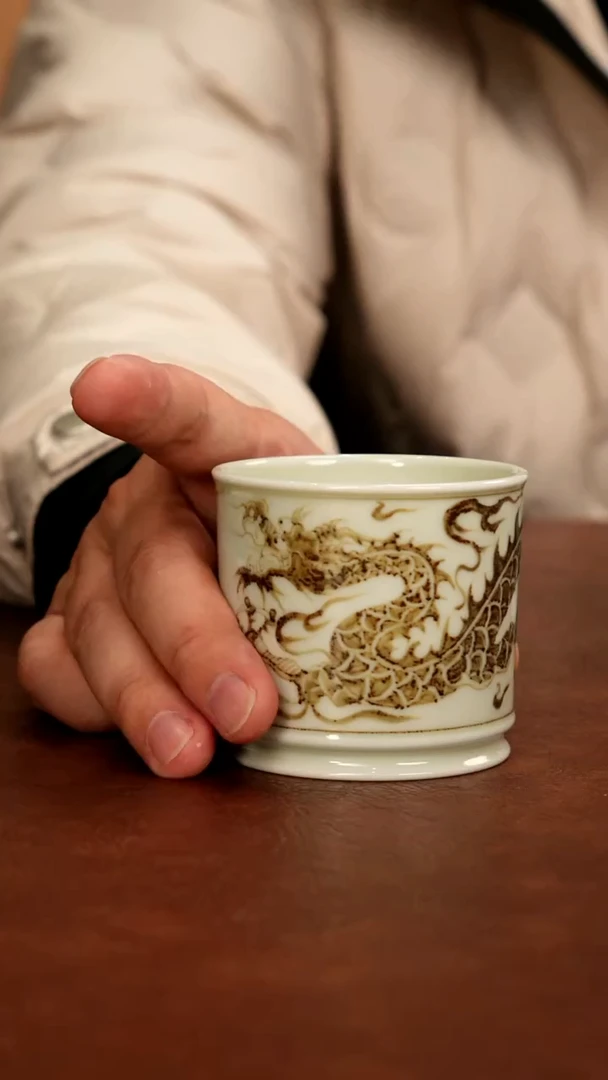 陶瓷陶瓷景德镇瓷器，青花瓷手绘茶具~