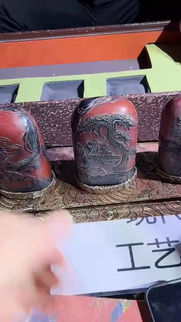 摆件景德镇陶瓷流水243