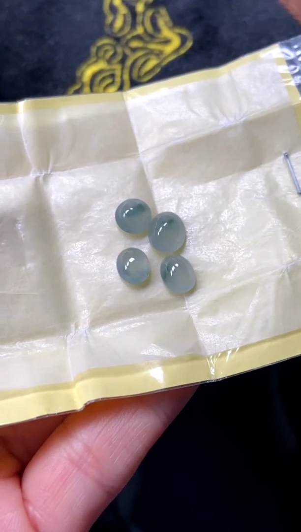 未镶嵌裸石翡翠31天然缅甸A货翡翠蛋面