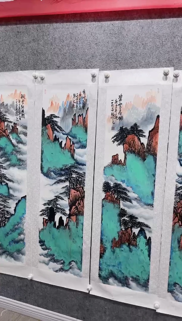 国画直播间姜老师的作品