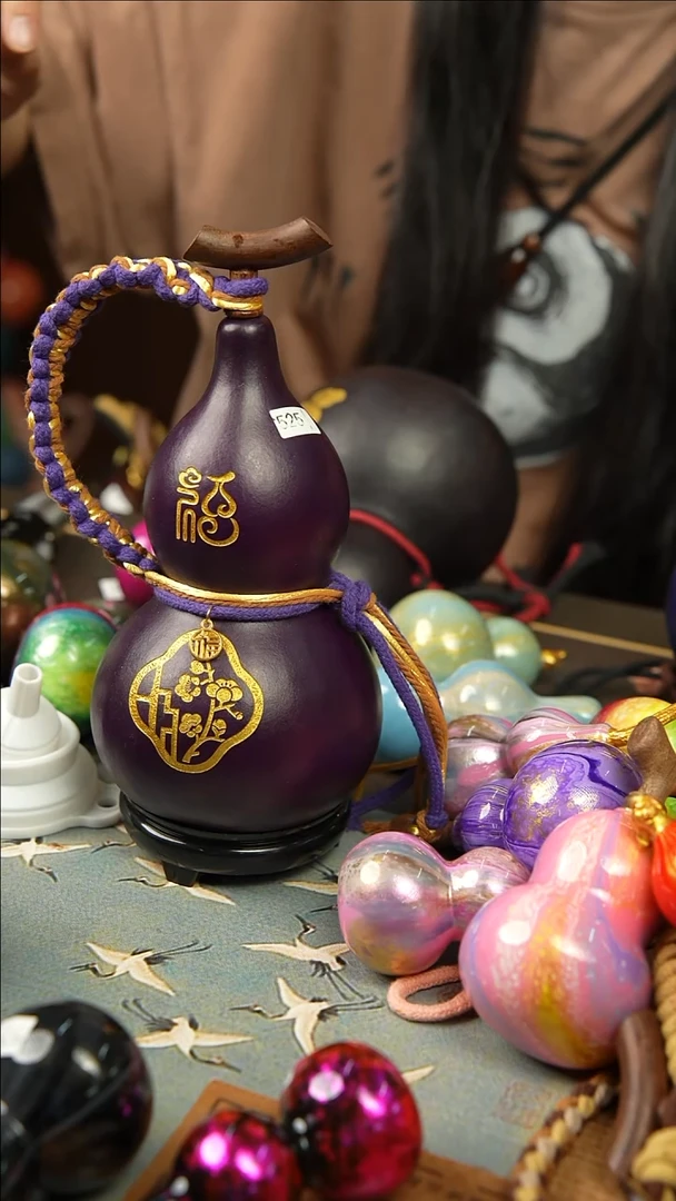 525号500ml左右非遗大漆酒葫芦