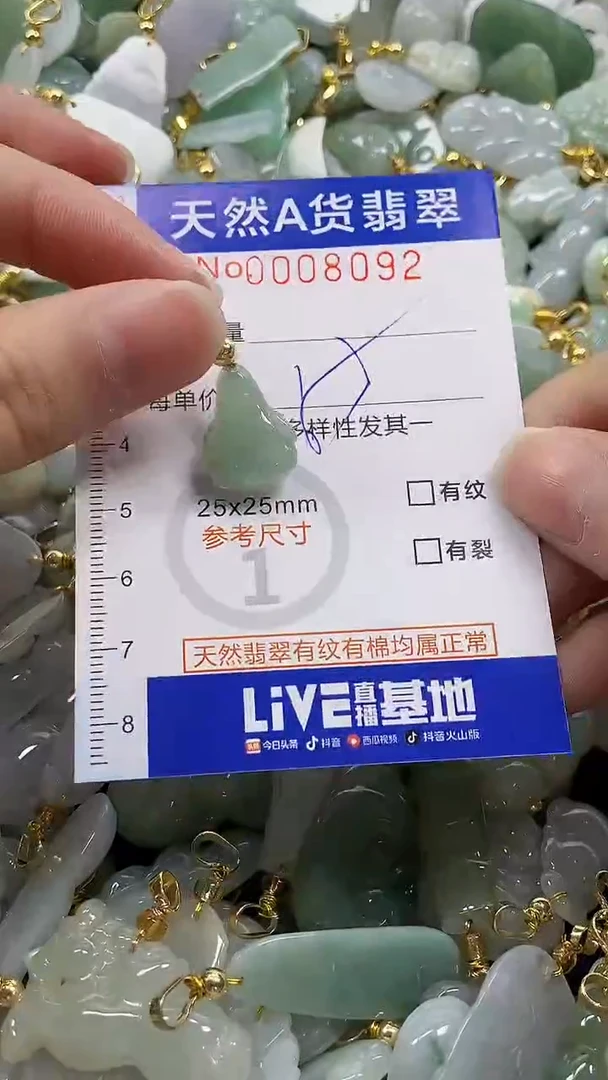 颈饰未镶嵌翡翠天然A货翡翠