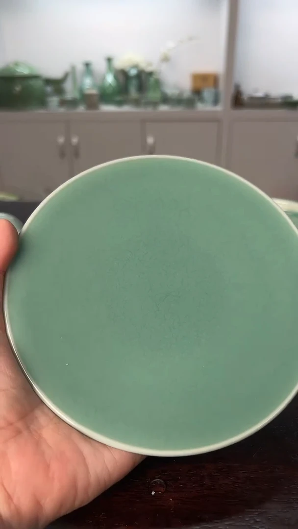 龙泉云间青瓷小米茶器