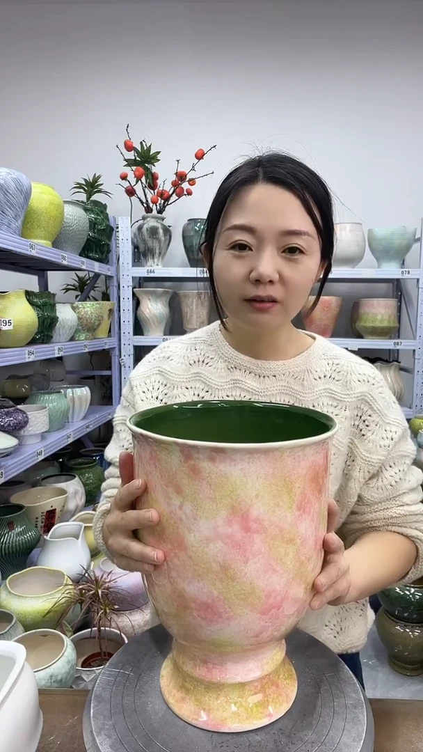 【12.9号】花盆链接 高： 29口：21