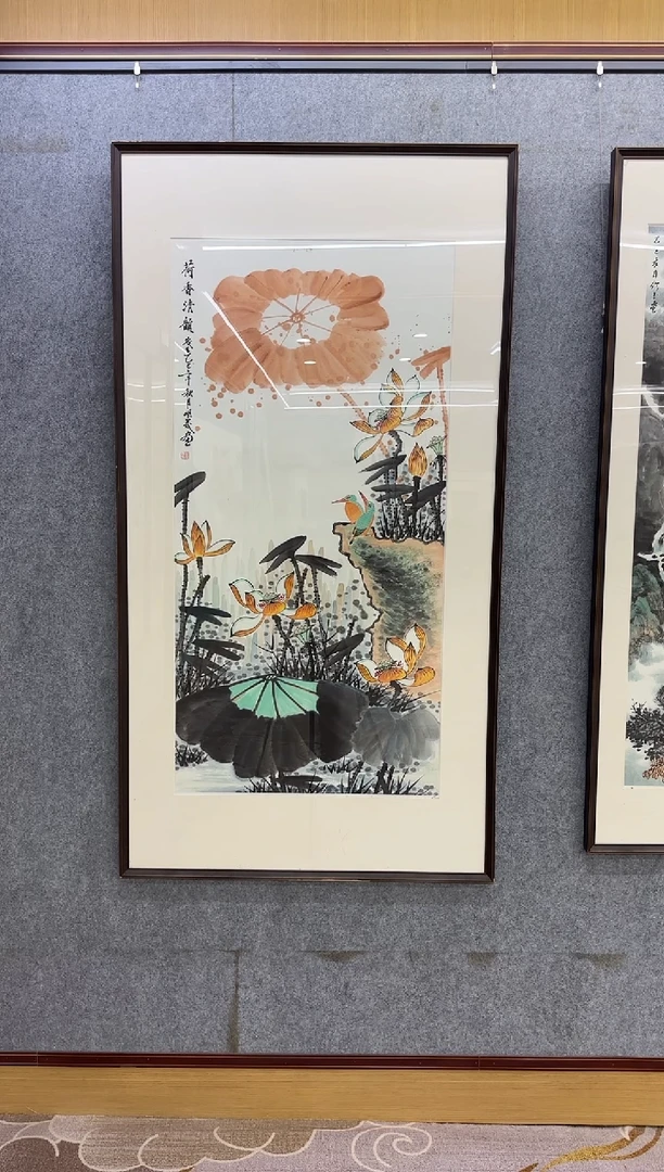 绘画绘画Y-邵明义-四尺-花鸟画不带框
