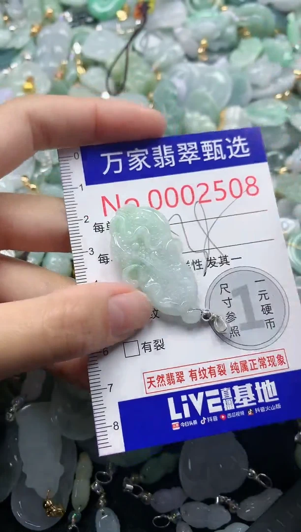 吊坠(不含链)未镶嵌翡翠2508