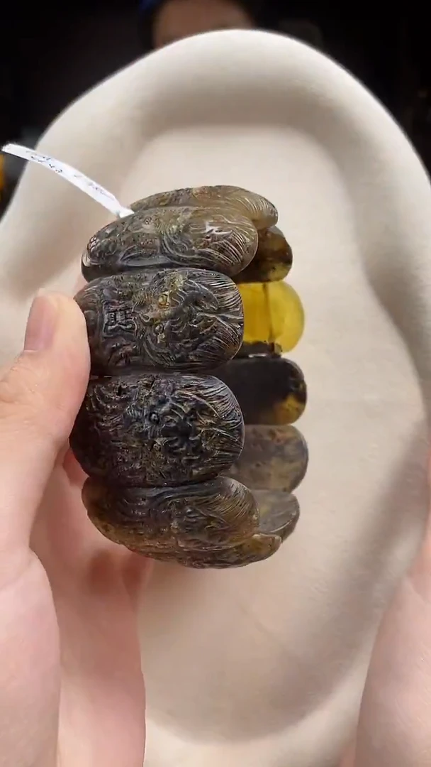 手链琥珀未镶嵌手串