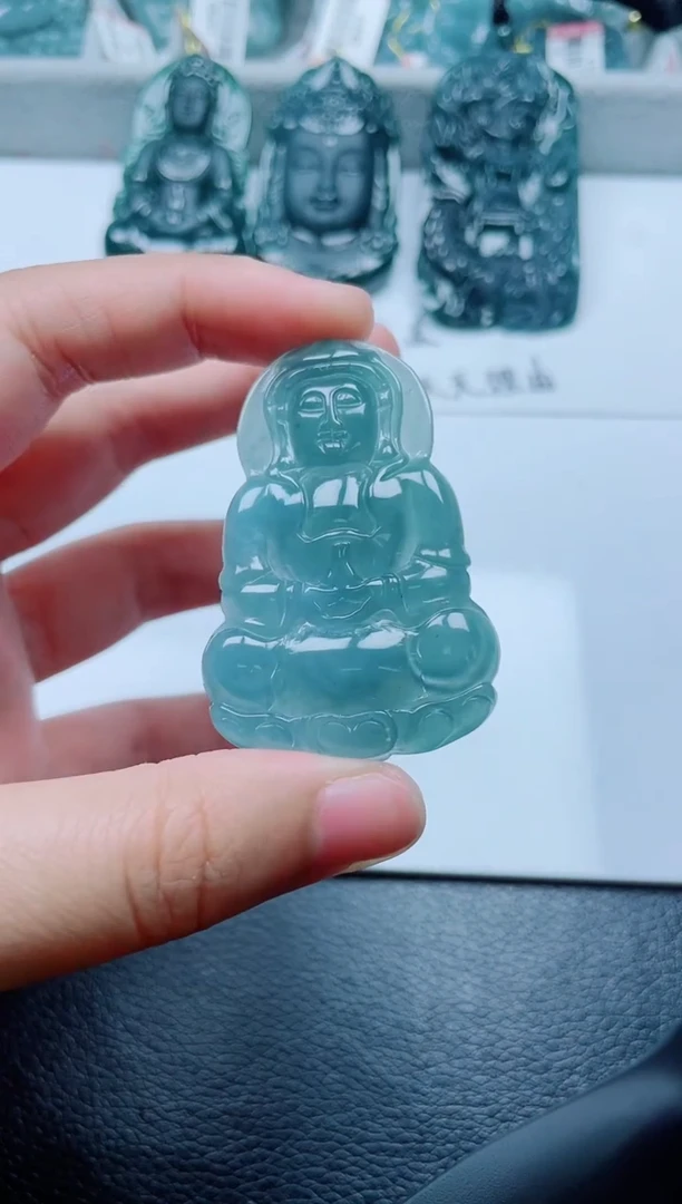 颈饰未镶嵌翡翠多样性发货随机发货-正装观音