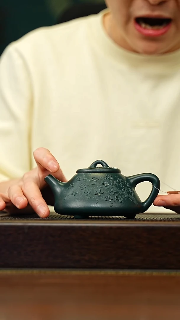 茶壶紫砂宜兴原矿 半手工 紫砂壶容量220CC