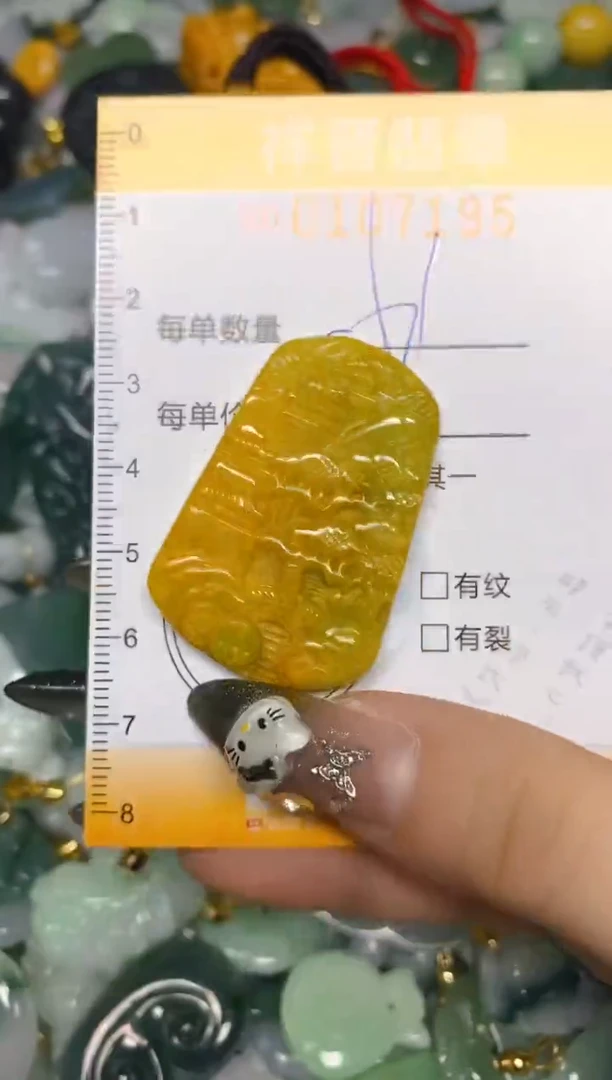 【闪购商品】翡翠颈饰未镶嵌闪购0107195