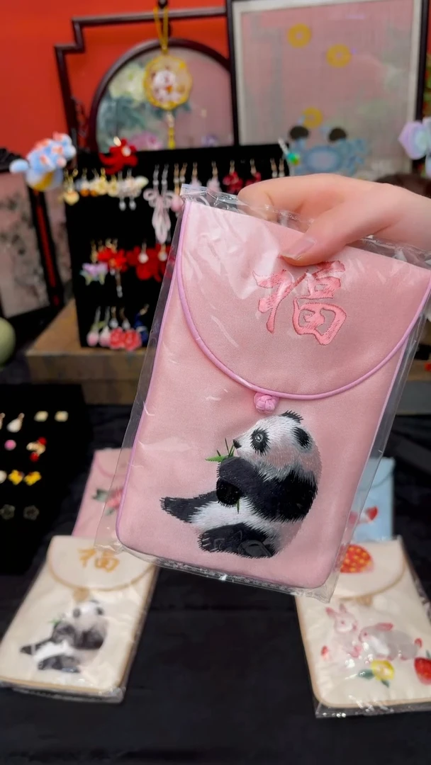 刺绣T*o非遗苏绣手工饰品