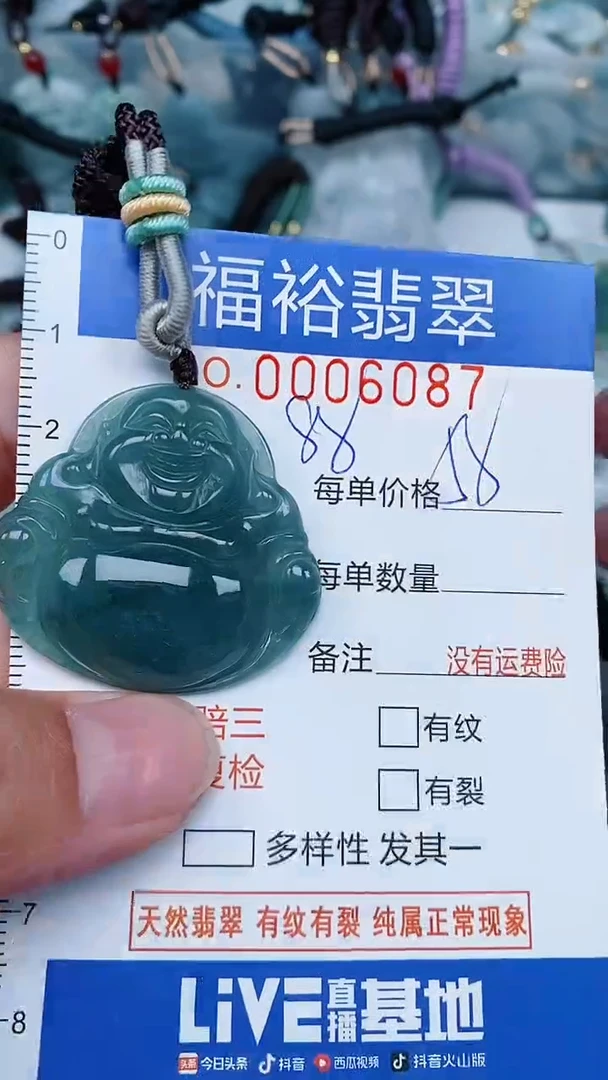 【闪购商品】翡翠颈饰未镶嵌...0006087