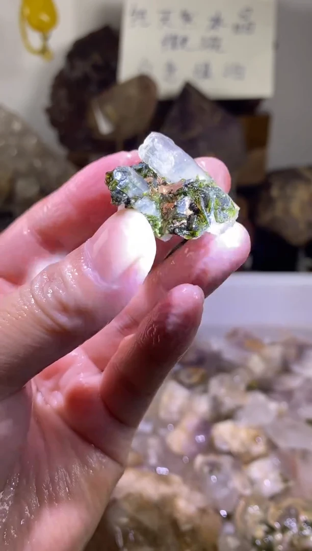 未镶嵌珠宝半成品水晶100号四川超七花园水晶