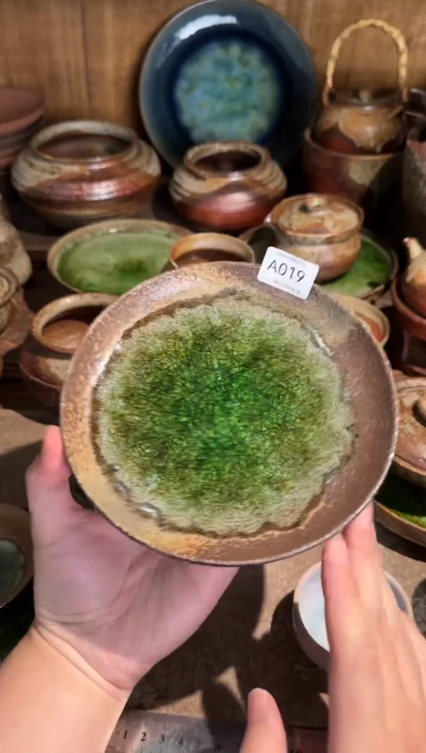 A019破碎感泥料非柴烧跑单禁拍