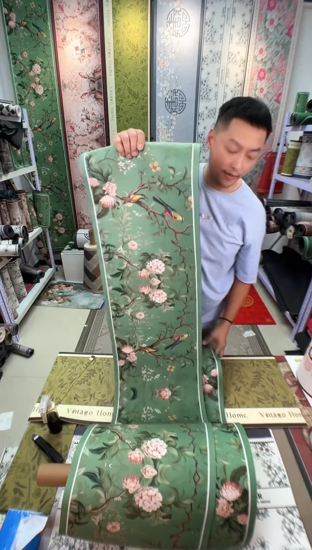混纺35 160 茶绿微瑕