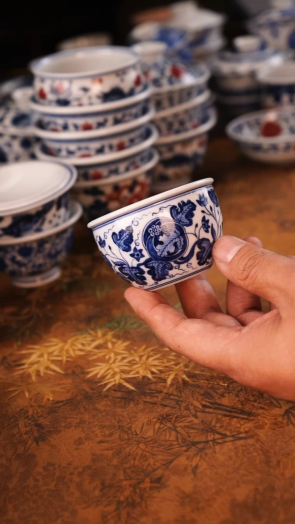 景德镇手工手绘茶器-89