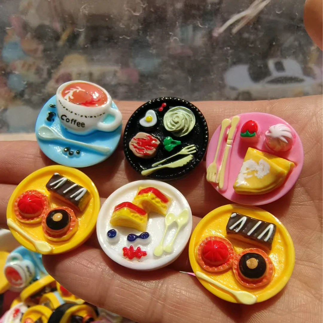 【高货定制】食盘精品DIY创意配件发夹发饰尼泊尔尼酱小食玩饰品diy