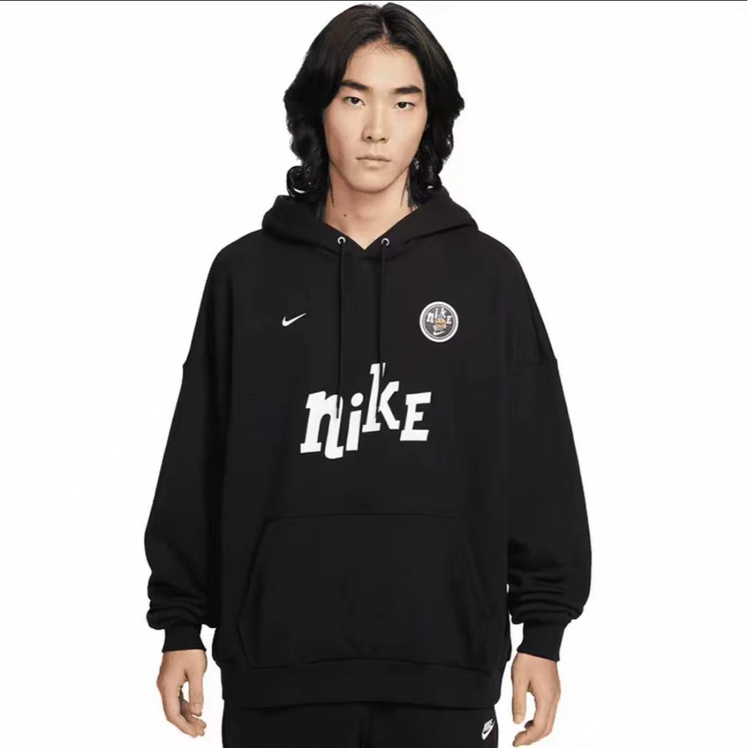 NIKE男女同款AS M NK CLUB FT OS PO HDY GCEL连帽卫衣IM9356-010