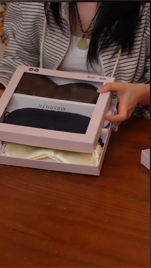 陶13-绸面绸缎睡眠眼罩*2  4个