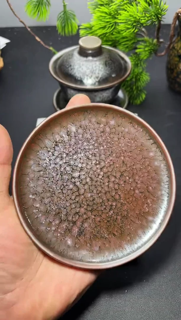 茶盏176叶紫建盏