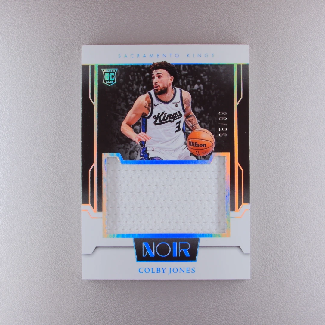 科尔比·琼斯 NOIR 新秀 99编 帕尼尼NBA国宝手提球星卡
