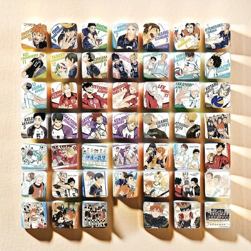 【排球少年】原画3弹杯垫一整包五抽一转盘 盲盒代拆