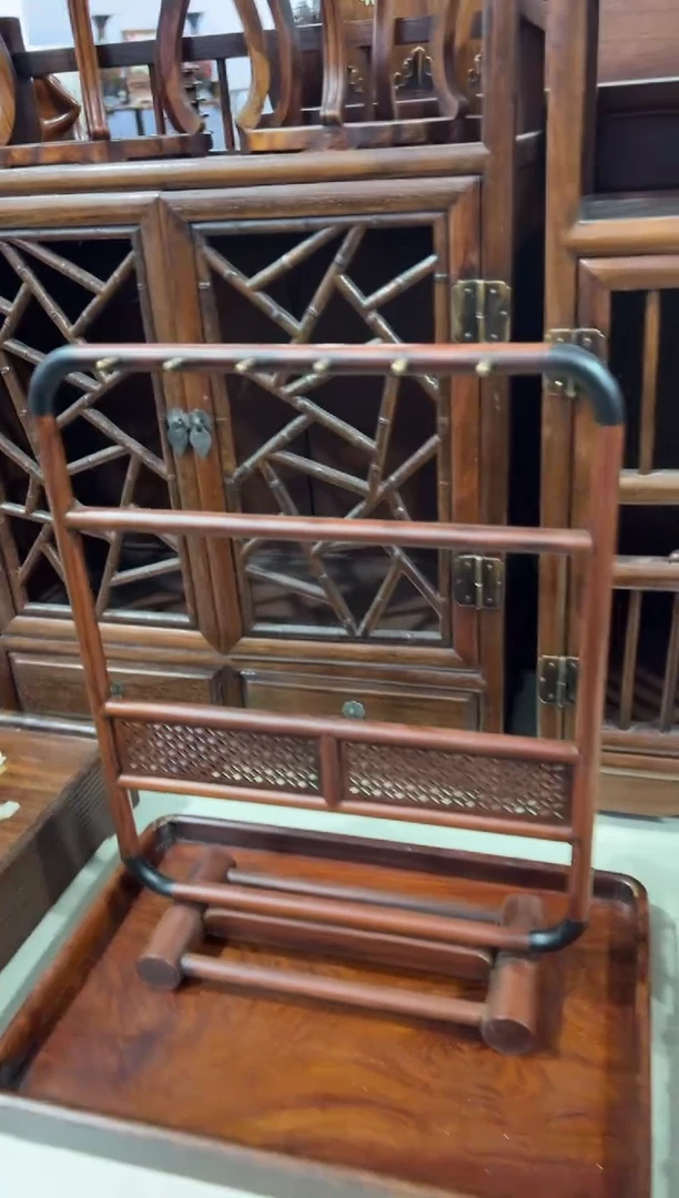 木木花梨木毛笔架笔挂