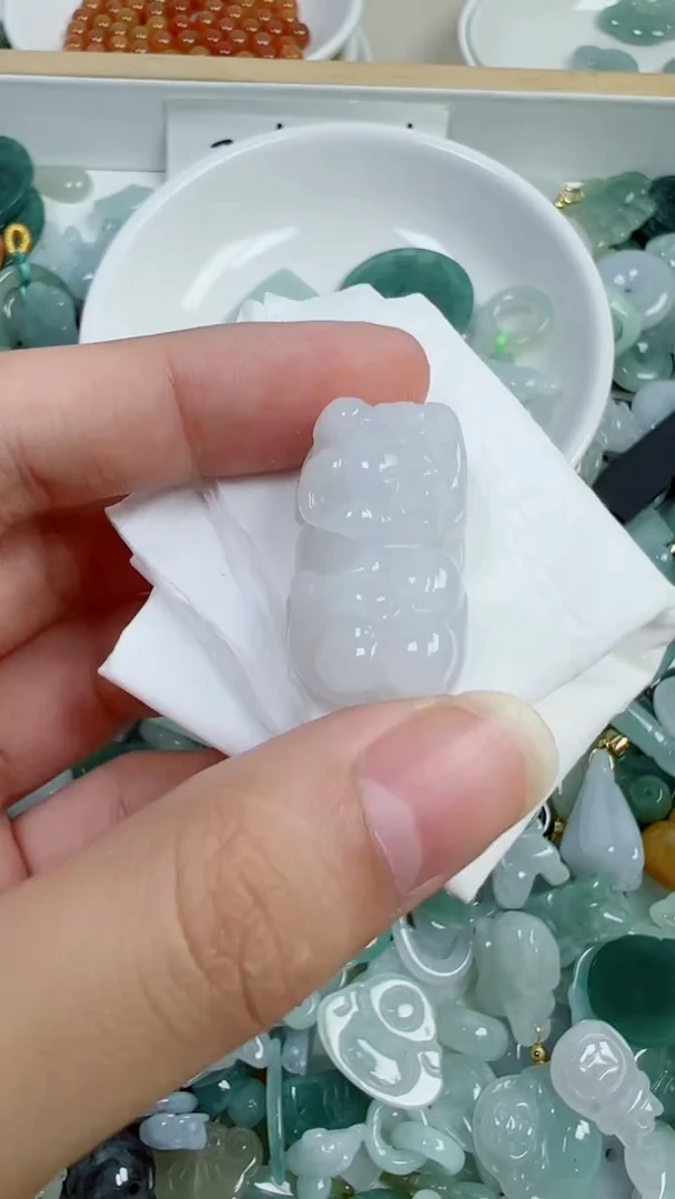 散珠翡翠25号链接，A货翡翠