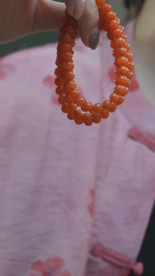 南红玛瑙多圈未镶嵌C15