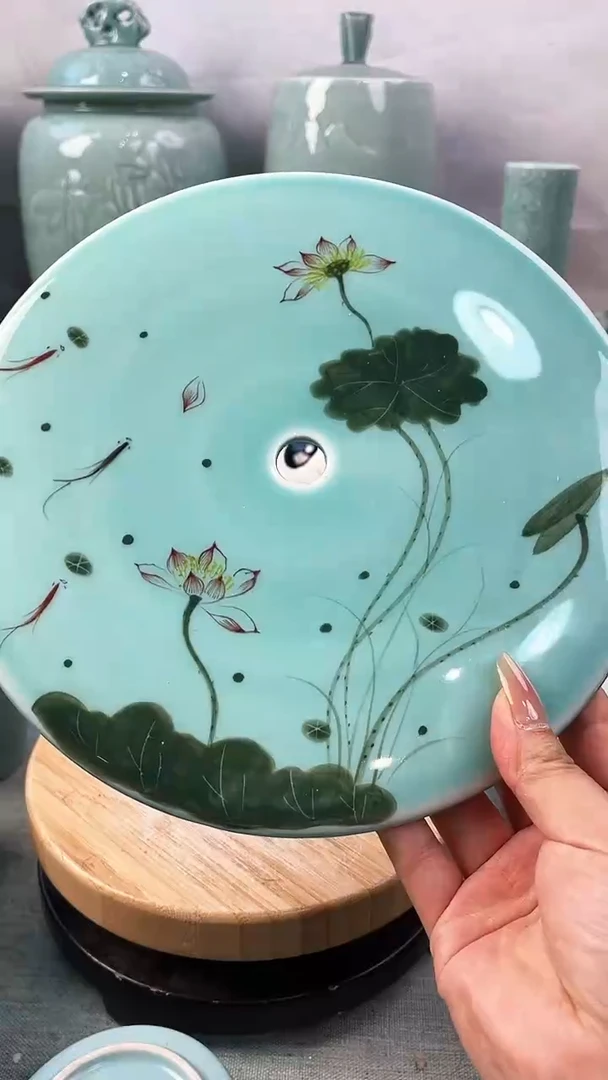 【闪购商品】特价 微瑕 慧仙青瓷