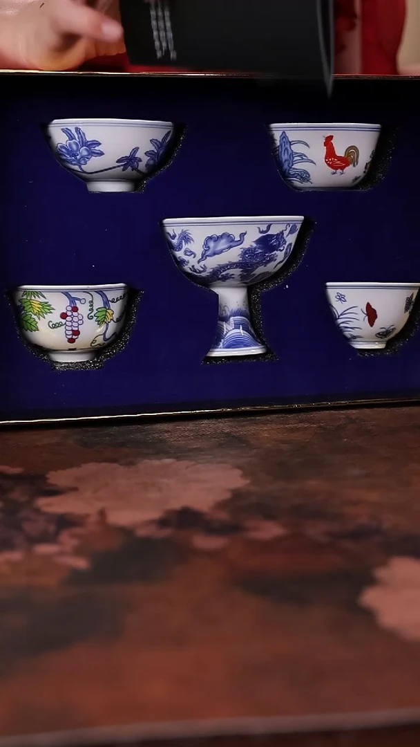 陶瓷茶具（无礼盒无茶盘）@@177