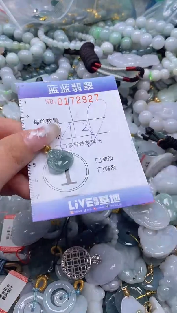 【闪购商品】翡翠颈饰未镶嵌闪购0172927多样性发其一